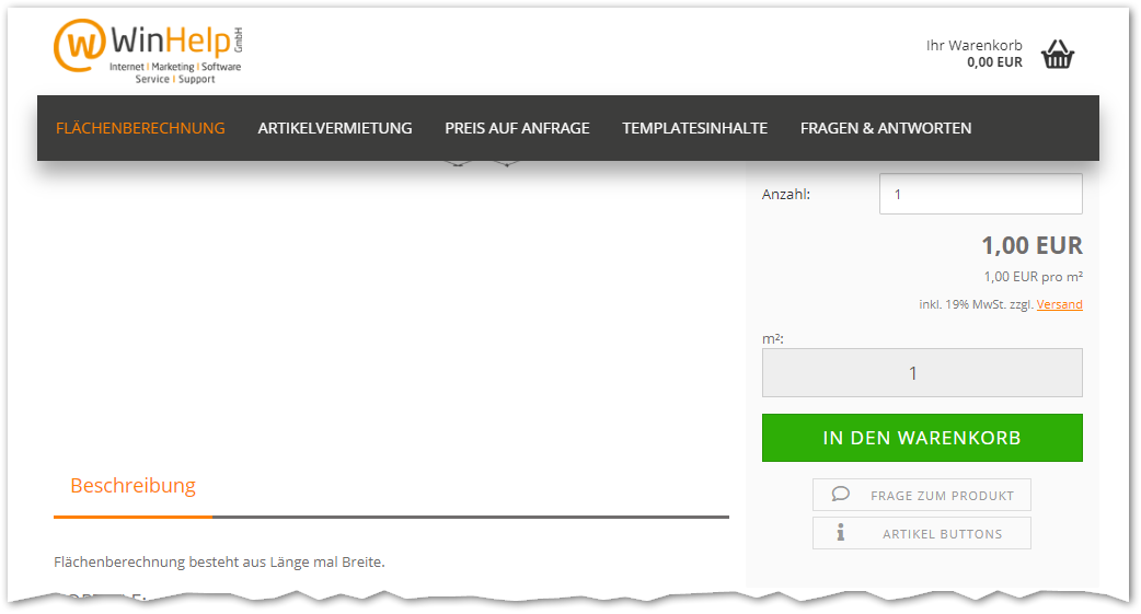 Gambio Modul - Artikel Buttons